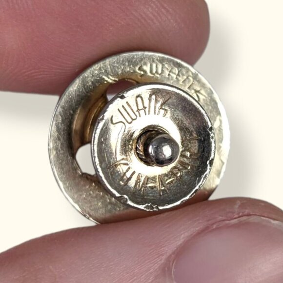 Vintage Swank Kum-A-Part Snap Cufflinks (3 of 4 Pieces) - Picture 5 of 7